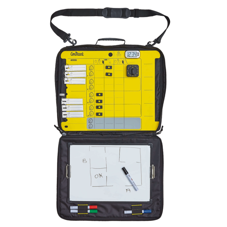 Tableau de contrôle A.R.I. avec 5 minuteurs