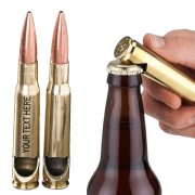 Balle calibre 50 décapsuleur à bière ouvre bouteille.Balle calibre 12,7 décapsuleur à bière ouvre bouteille.