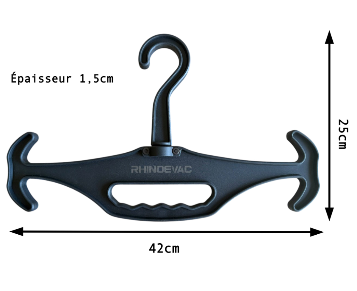 Verstärkter taktischer Kleiderbügel (80 kg Tragkraft)