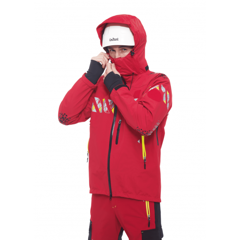 Veste de pluie ARK - ROUGE