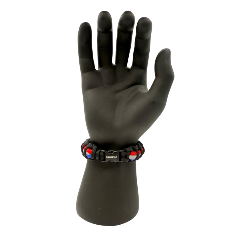 Feuerwehr-Paracord-Armband "Patriot Frankreich"