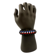 Bracelet Bleu Blanc Rouge FRANCE patriote paracorde police pompiers militaire gendarmerie