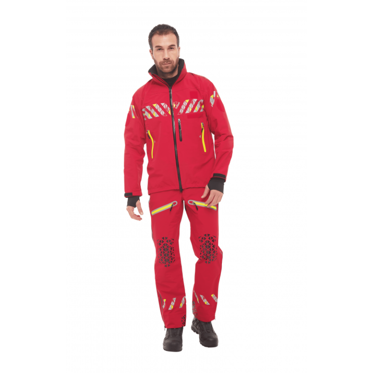 Veste de pluie ARK - ROUGE