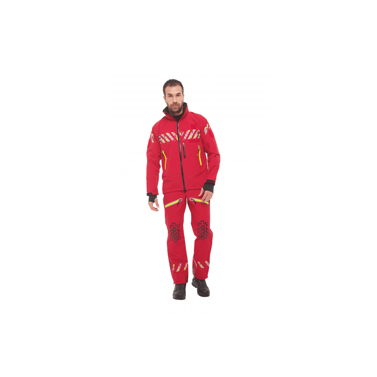 Veste de pluie ARK - ROUGE