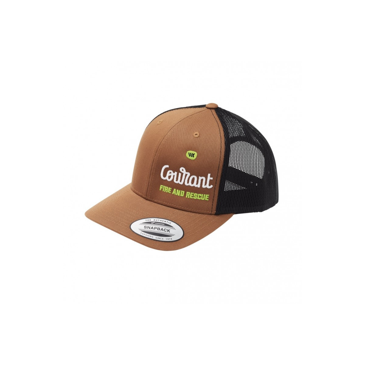 Casquette Trucker COURANT Fire & Rescue - MARRON/NOIR